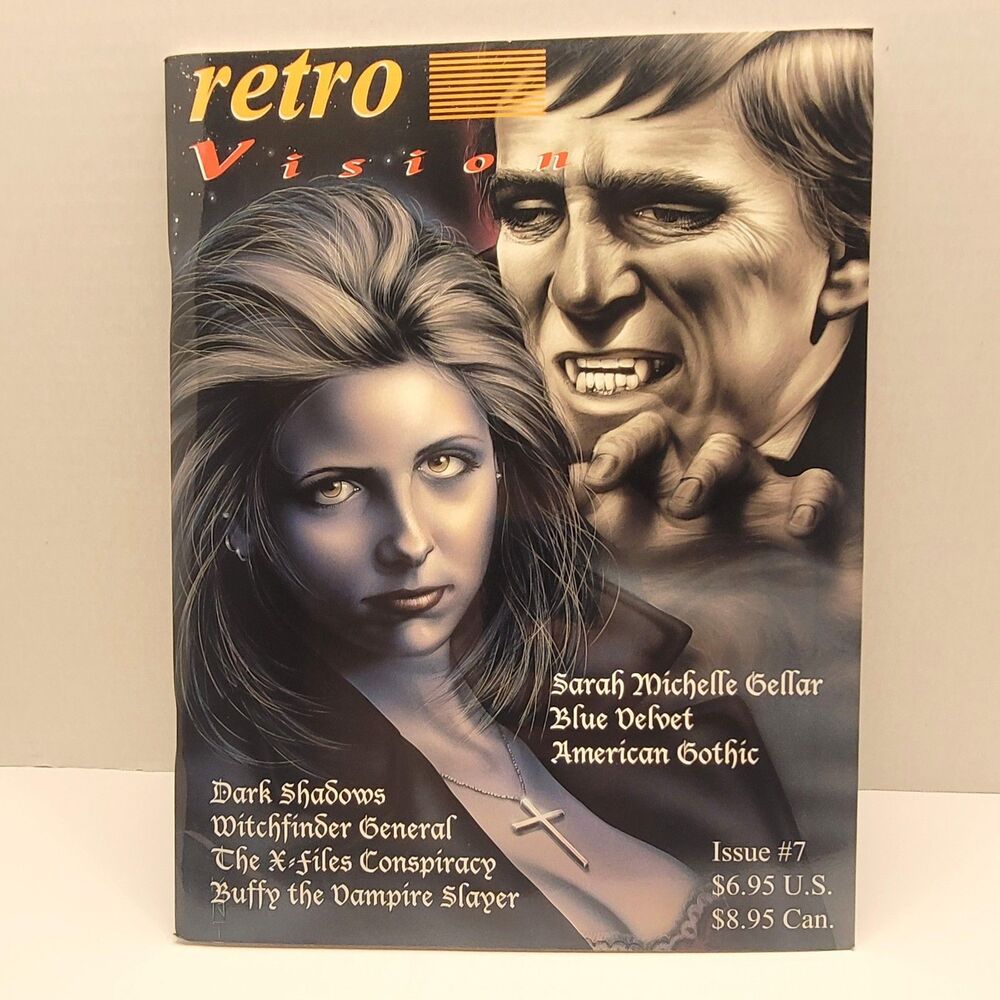 Retro Vision Magazine #7 Buffy SMG Cover VTG